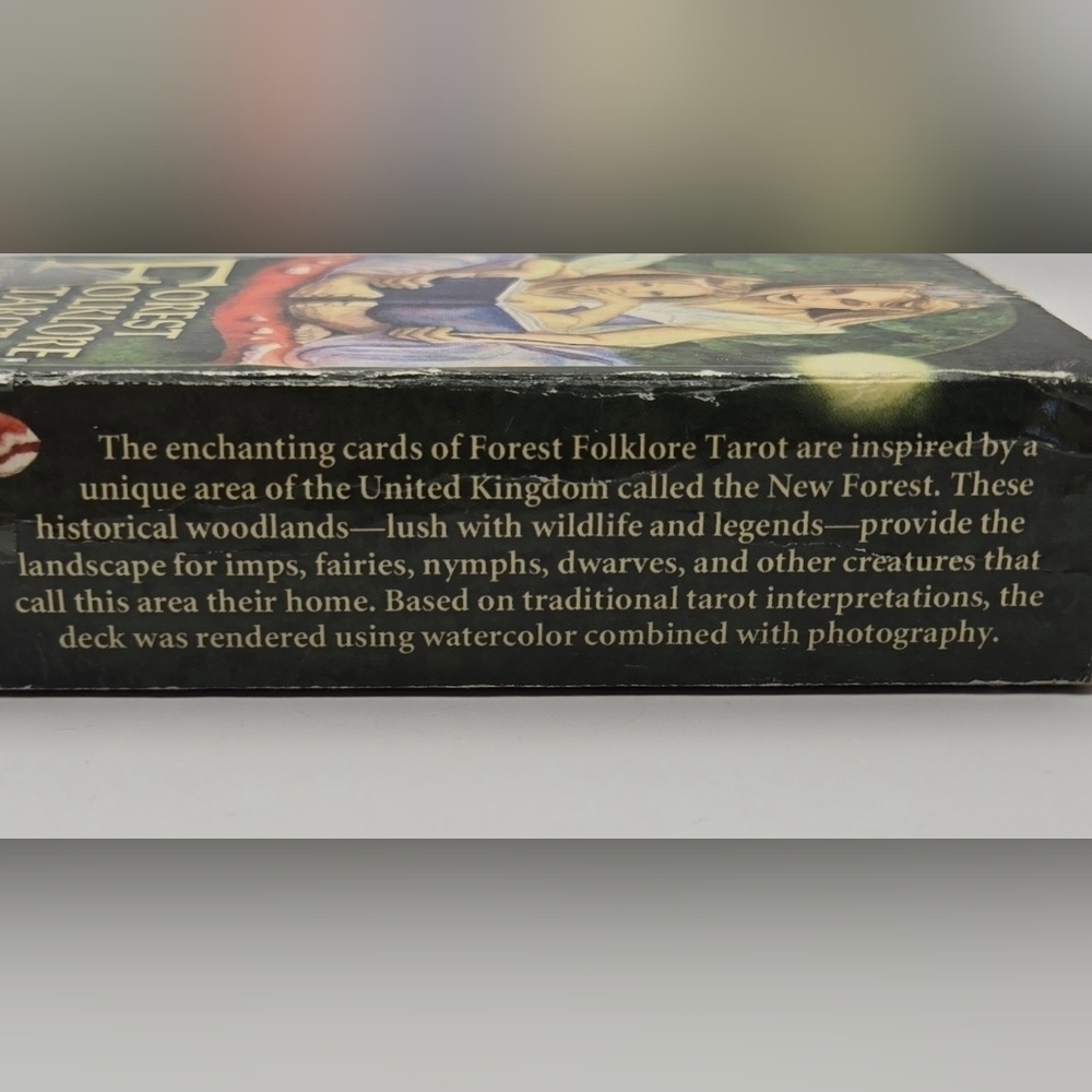Forest Folklore Tarot Deck by Kessia Beverley-Smith | OOP Collectible - Picture 5 of 13